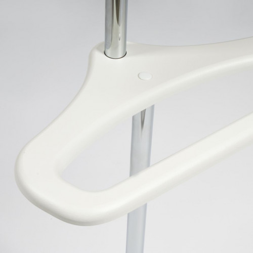Вешалка BOBBY МДФ/металл, 39х28х85 см, белый