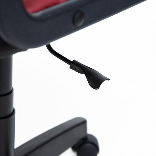 Кресло BAGGI, кож/зам, черный/бордо, 36-6/36-7