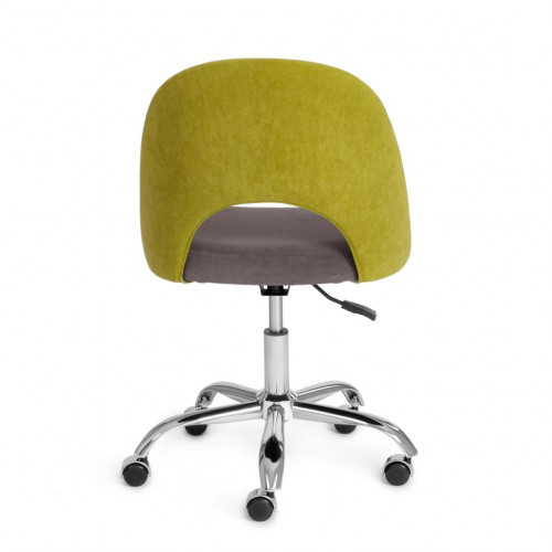 Кресло LATINA, флок , олива/серый, 23/29