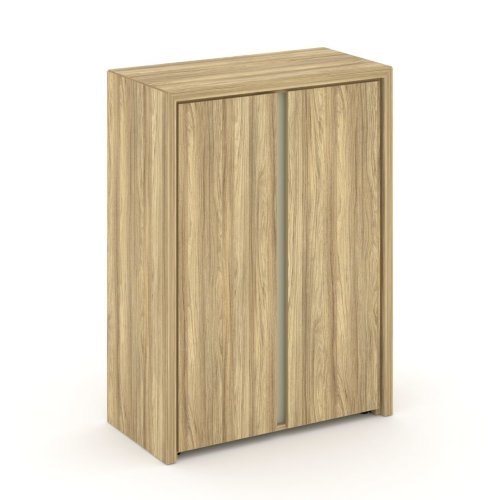 Corner Шкаф средний широкий (2 средних фасада ЛДСП) COR.ST-2.3 Гикори песочный/Ваниль 900*450*1231