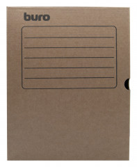 Короб архивный Buro КА-100B микрогофрокартон корешок 100мм A4 340x255x100мм бурый