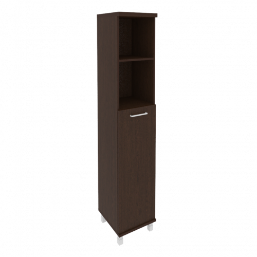 First Шкаф высокий узкий левый KSU-1.6 (L) Венге 401*432*2060
