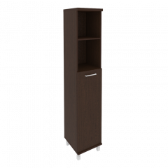 First Шкаф высокий узкий левый KSU-1.6 (L) Венге 401*432*2060