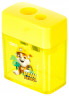 Точилка для карандашей ручная Deli EH551 Paw Patrol 2 отверстия пластик ассорти дисплей
