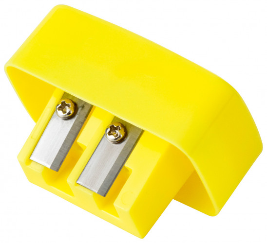 Точилка для карандашей ручная Deli EH551 Paw Patrol 2 отверстия пластик ассорти дисплей