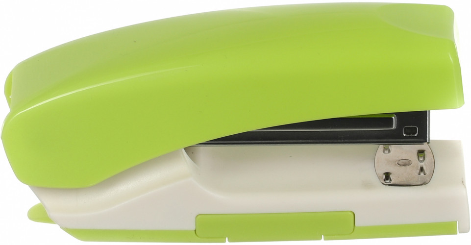 Степлер Kw-Trio 055G9GREEN 24/6 26/6 (20листов) снижение усилия зеленый 100скоб металл коробка