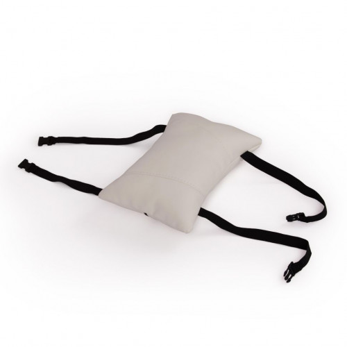 Кресло DRIVER, кож/зам/ткань, белый/красный, 36-01/08