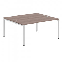 Стол 2-х местный XWST 1614 Дуб Сонома/Алюминий 1600х1406х750 XTEN-S