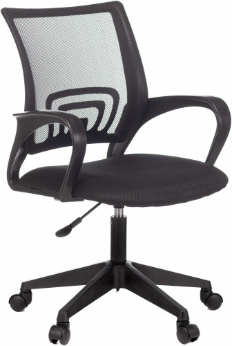 Кресло Бюрократ CH 696 черный TW-01 сиденье черный TW-11 сетка/ткань крестов. пластик