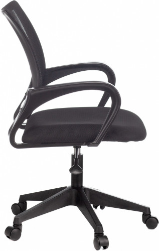 Кресло Бюрократ CH 696 черный TW-01 сиденье черный TW-11 сетка/ткань крестов. пластик