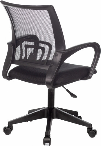 Кресло Бюрократ CH 696 черный TW-01 сиденье черный TW-11 сетка/ткань крестов. пластик