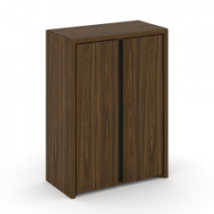 Corner Шкаф средний широкий (2 средних фасада ЛДСП) COR.ST-2.3 Орех лоренцо/Графит 900*450*1231