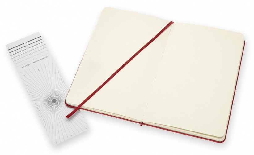 Блокнот для рисования Moleskine ART SKETCHBOOK ARTQP054F2 Medium 115x180мм 88стр. твердая обложка красный