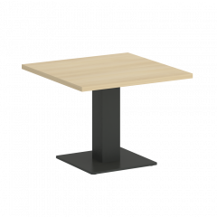 Home Office Стол журнальный квадратный VR.SP-5-60.2G Акация/Антрацит металл 600*600*450