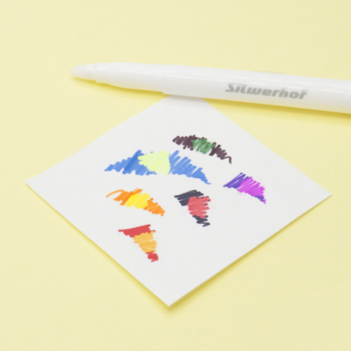 Фломастеры Silwerhof Magic Монстрики 11мм 135мм круглый пиш. наконечник Вентилируемый 9цв. +1волшеб. коробка с европодвесом