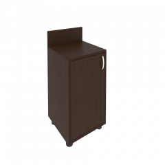 Light Тумба (узкая) с полкой и бортиком С-ТУ-40 (R) Венге 400*400*750