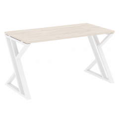 Loft Стол рабочий VR.L-SRZ-3.7 Денвер светлый/Белый металл 1380*720*750