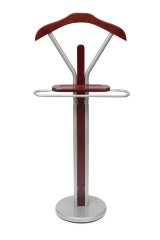 Вешалка CH-4089, дерево/хромированный металл, 48*28*108 см, cherry (вишня)