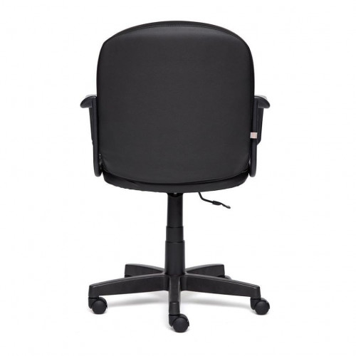 Кресло BAGGI, кож/зам/ткань, черный/серый, 36-6/207