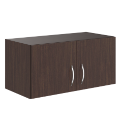 Антресоль широкая с глухими дверьми SA-770.1 Легно темный 770х375х370 SIMPLE