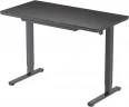 Стол для компьютера Cactus подъёмный столешница стекло черный каркас черный (CS-EGD-BBK)