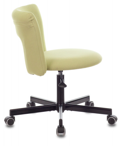 Кресло Бюрократ KF-1M светло-зеленый 26-32 крестов. металл черный