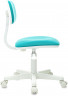 Кресло детское Бюрократ CH-W201NX бирюзовый 26-30 крестов. пластик пластик белый