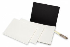 Блокнот для акварели Moleskine ART WATERCOLOR ARTWBL10 230х310мм 20стр. нелинованный мягкая обложка черный