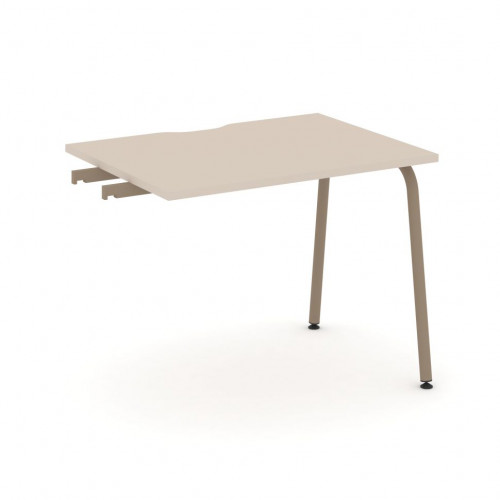 Estetica Стол приставка к опорным тумбам ES.SPR-1-VK Капучино/Латте металл 980*730*750