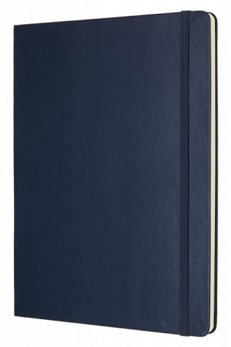 Блокнот Moleskine CLASSIC QP092B20 XLarge 190х250мм 192стр. нелинованный твердая обложка синий