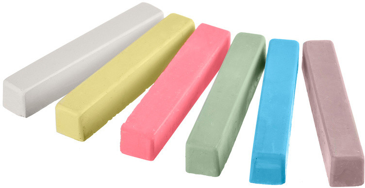 Мел цветной Silwerhof Монстрики 6цв. картон.кор.