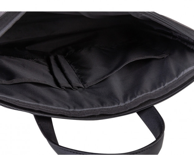 Папка-портфель Deli 63751GREY 1 отдел. терилен серый