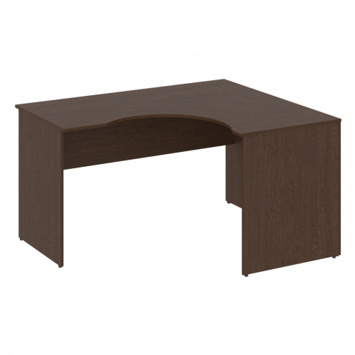 Nova S Стол криволинейный правый В.СА-3 (R) Венге 1400*1200*750
