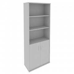 Riva Шкаф высокий широкий А.СТ-1.1 Серый 770*365*1980