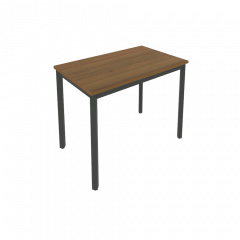 Slim Стол письменный на металлокаркасе С.СП-3.1 Орех/Антрацит металл 980*600*750