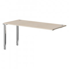 Стол промежуточный XIGST 1670.1 Бук Тиара/Нержавеющая сталь 1600х700х750 XTEN GLOSS