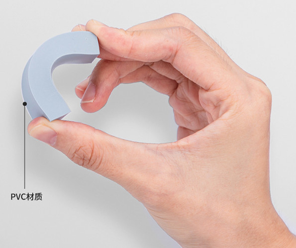 Ластик Deli Nusign NS151 50х20х11мм ПВХ ассорти индивидуальная картонная упаковка (1шт)