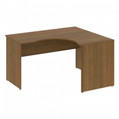 Nova S Стол криволинейный правый В.СА-3 (R) Орех 1400*1200*750