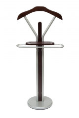 Вешалка CH-4089, дерево/хромированный металл, 48*32*110см, Орех