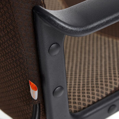 Кресло BAGGI, ткань, коричневый/бежевый, 08/12