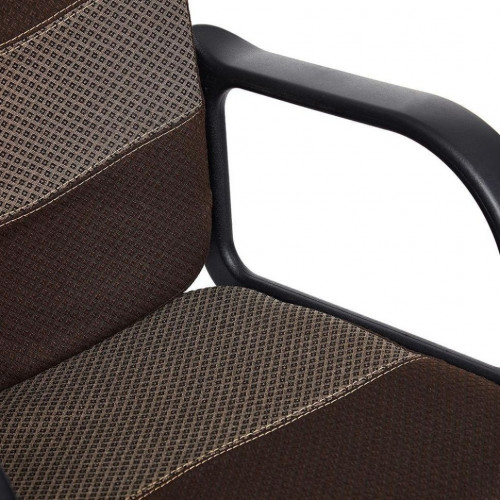 Кресло BAGGI, ткань, коричневый/бежевый, 08/12