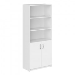 Шкаф с комплектом глухих малых дверей SR-5W.5 Белый 770х375х1817 SIMPLE
