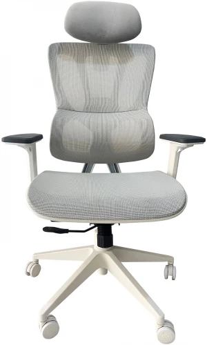 Кресло Cactus CS-CHR-MC02GY серый пластик белый