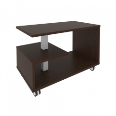 First Стол журнальный на колесах KSM-1 Венге 900*500*580