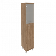 First Шкаф высокий узкий левый KSU-1.7 (L) Дуб табак 401*432*2060