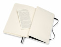 Блокнот Moleskine CLASSIC SOFT EXPENDED QP618EXP Large 130х210мм 400стр. нелинованный мягкая обложка черный