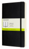 Блокнот Moleskine CLASSIC SOFT EXPENDED QP618EXP Large 130х210мм 400стр. нелинованный мягкая обложка черный