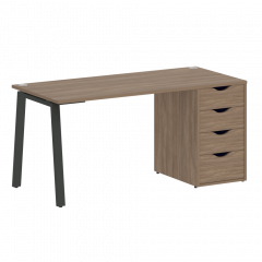 Home Office Стол письменный VR.SP-3-158.4.A Дуб аризона/Антрацит металл 1580*720*750