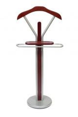 Вешалка CH-4089, дерево/хромированный металл, 48*32*110см, цвет Вишня