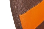 Кресло BAGGI, ткань, коричневый/оранжевый, 3М7-147/С23